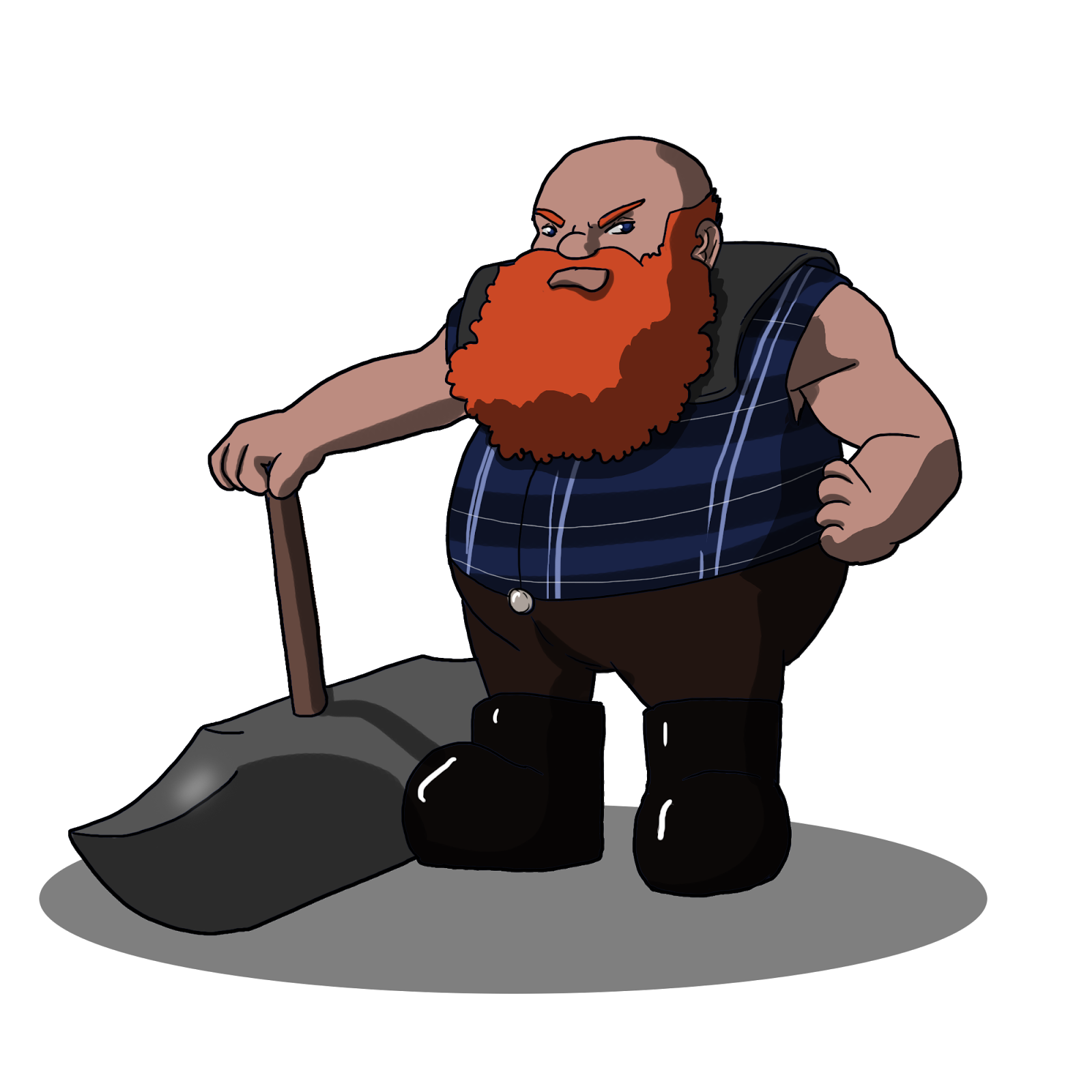 janitor clipart commoner