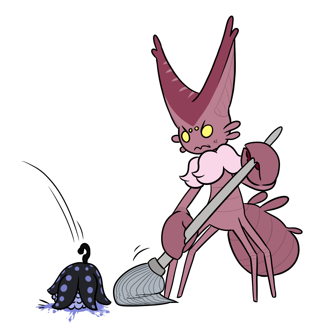 janitor clipart drawing