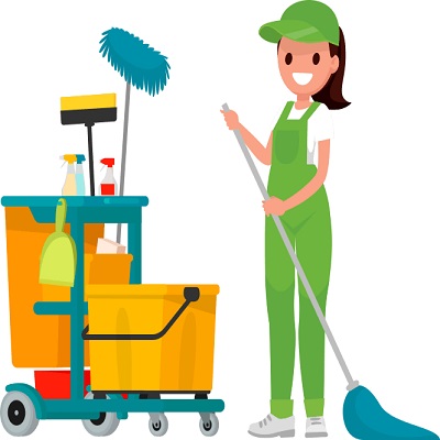 janitor clipart hotel housekeeping