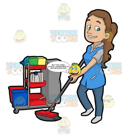 janitor clipart kid