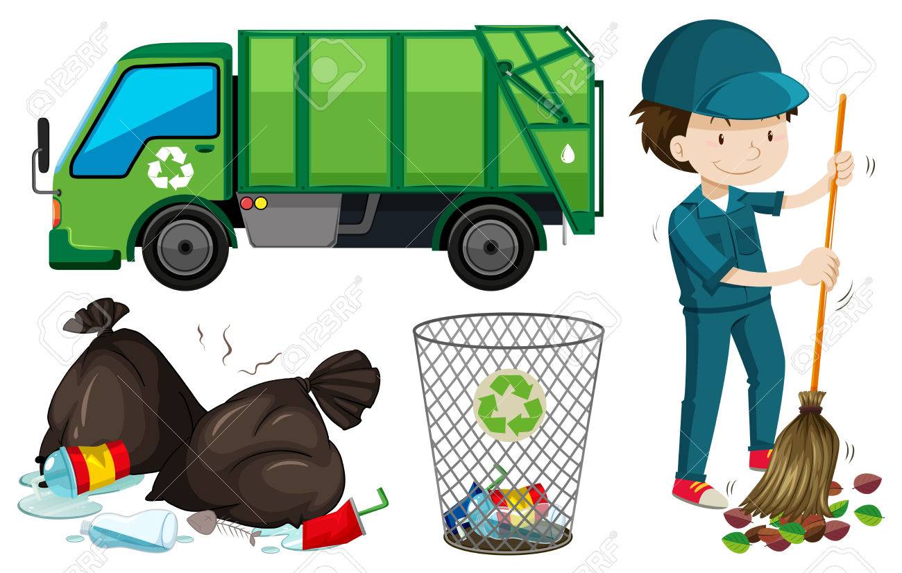 janitor clipart road sweeper