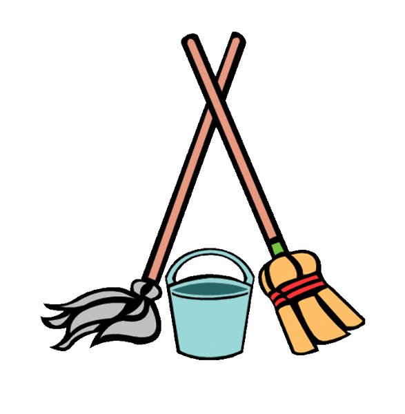 janitor clipart sweeper