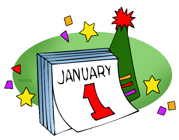 january clipart august