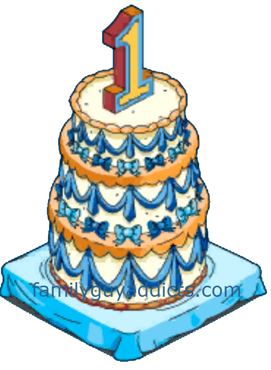 january clipart birthday cake
