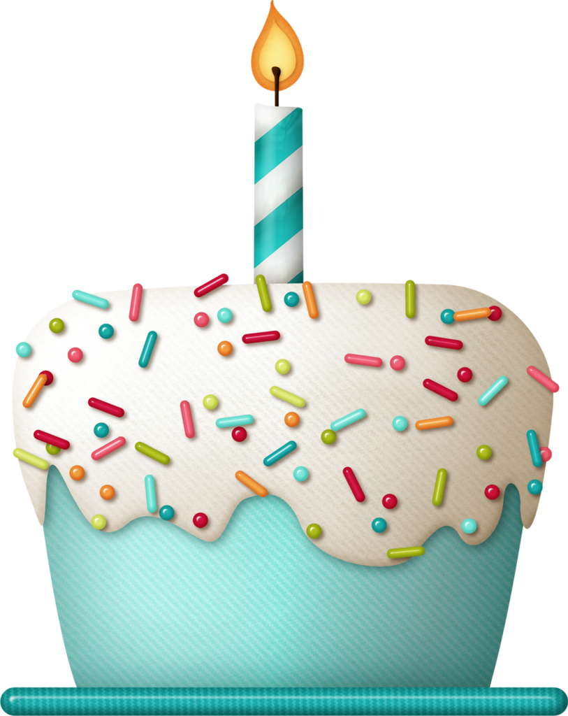 january clipart birthday cake