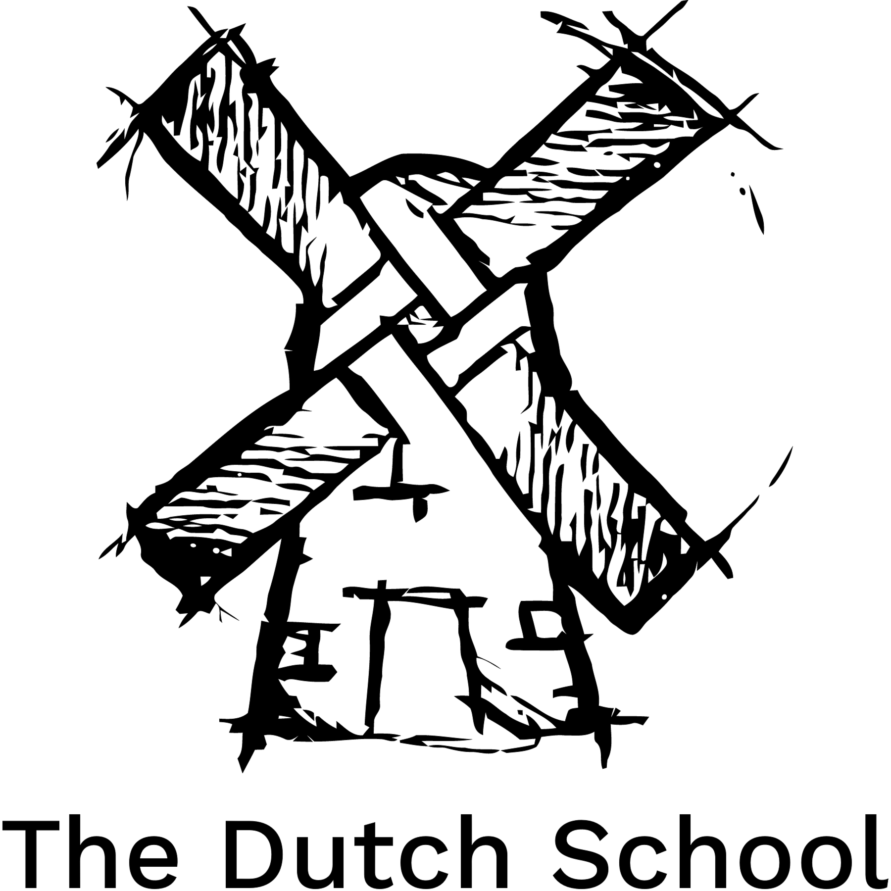 January clipart black and white. Stichting the dutch school