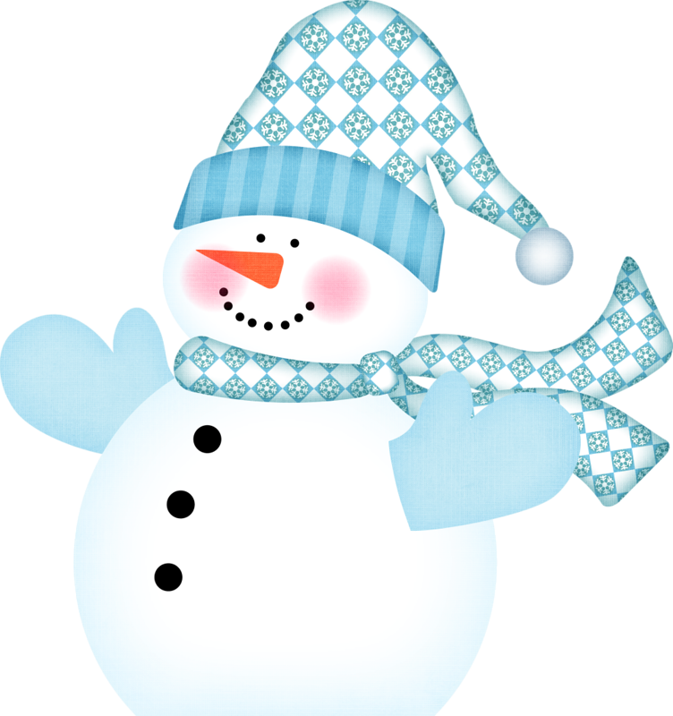 january clipart frosty snowman