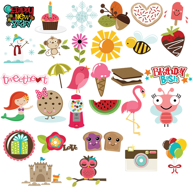 Free svg cutters file. January clipart jan