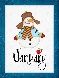 january clipart late