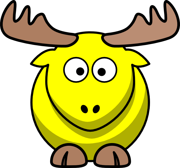 moose clipart adorable