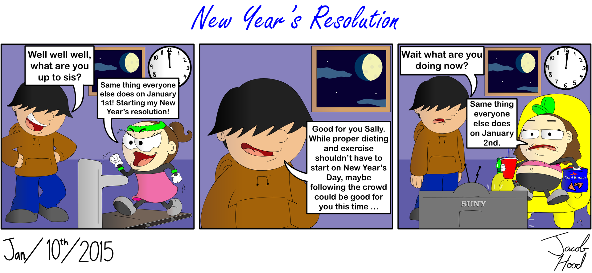 january clipart new year's resolution