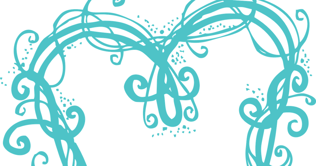 january clipart snowflake string