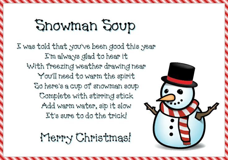 january clipart snowman soup