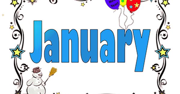 January clipart summer. Calendar free download best