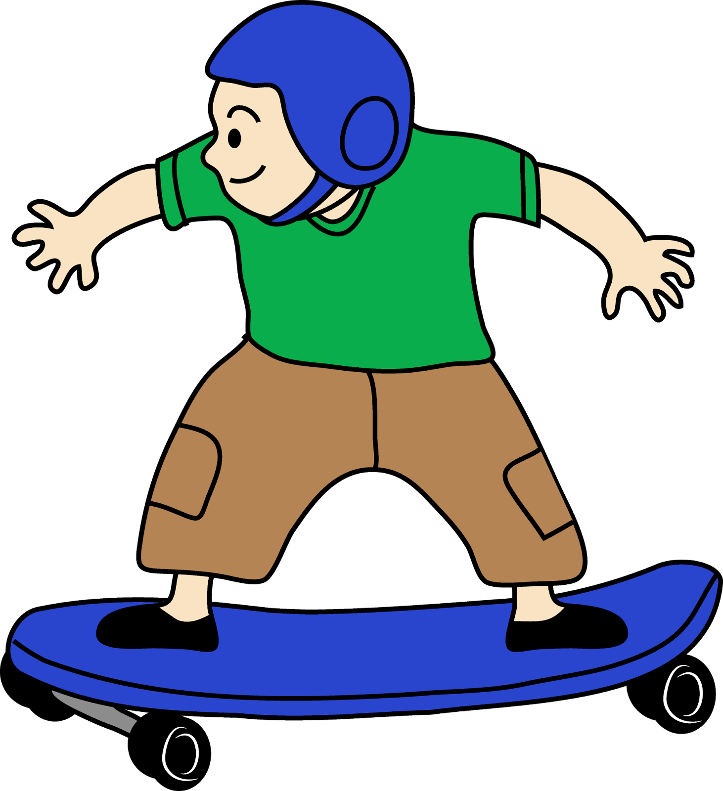 january clipart toboggan