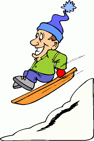 Sleigh clipart sled. Free pictures of sledding