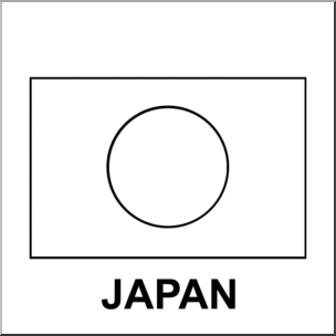 japan clipart black and white