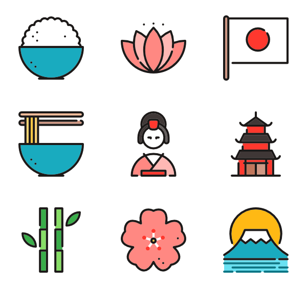japanese clipart icon japan