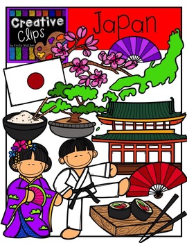 Clips digital . Japan clipart creative
