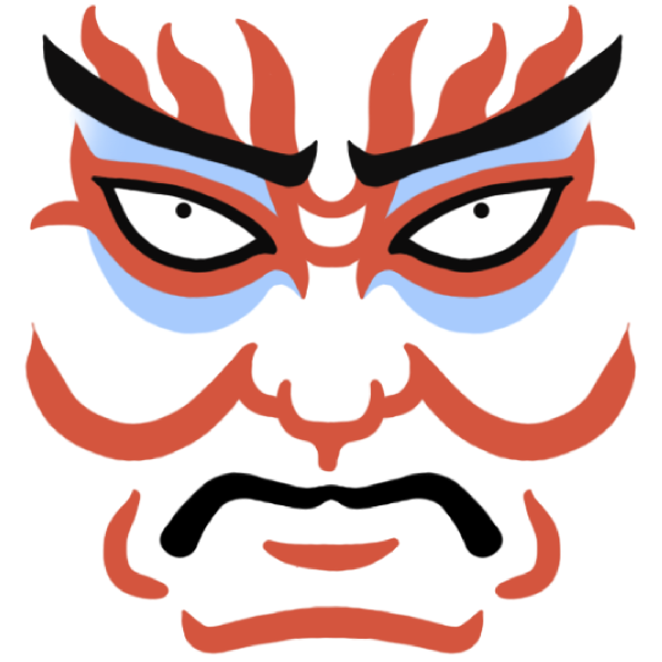 mask clipart kabuki