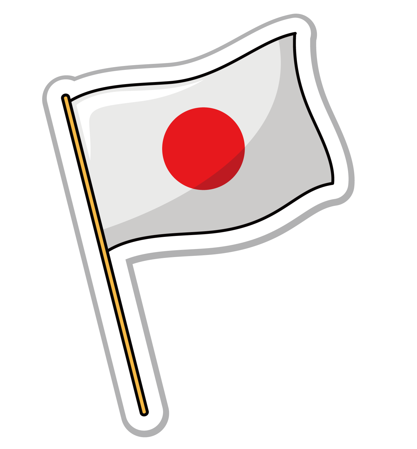 japan clipart flag japanese