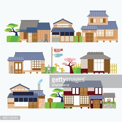 japan clipart home