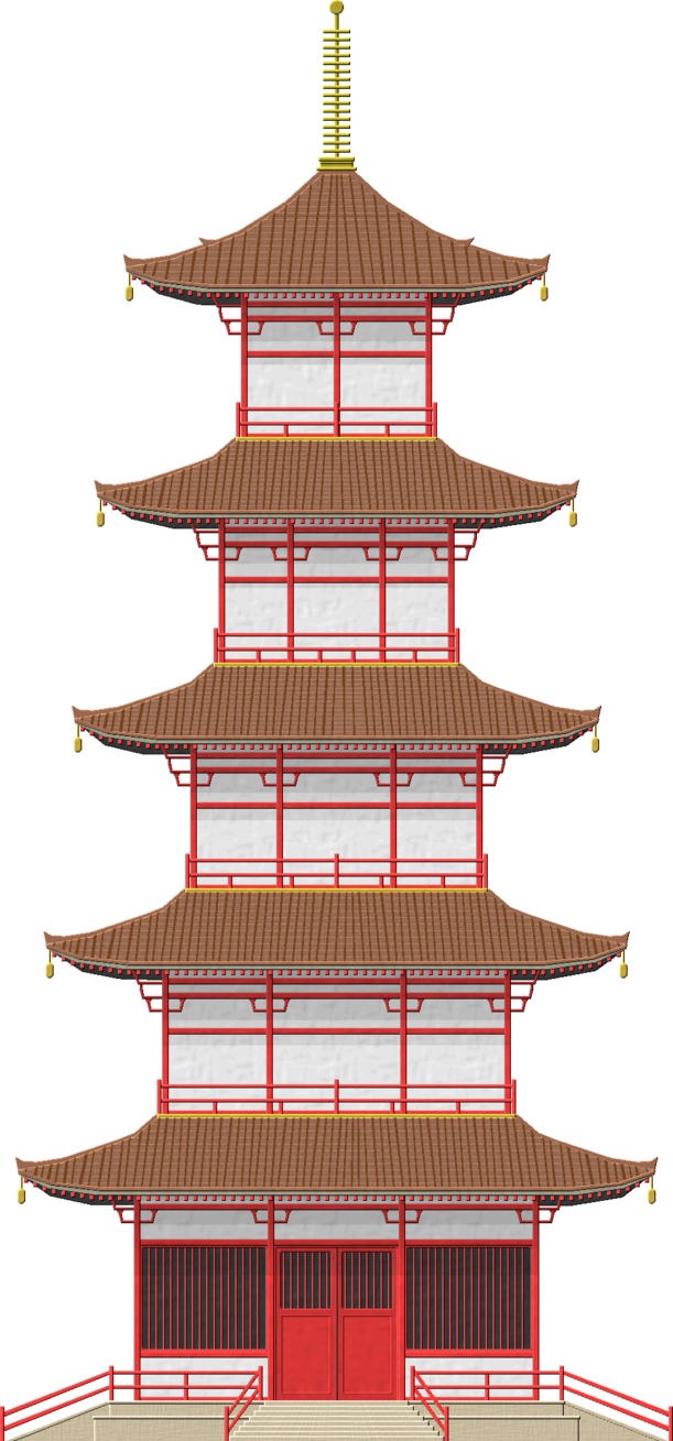 palace clipart old house japanese