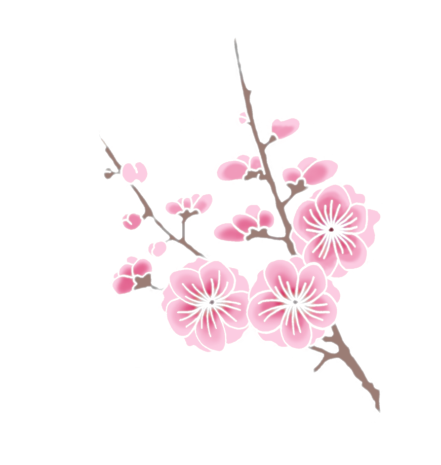 japan clipart japan cherry blossom
