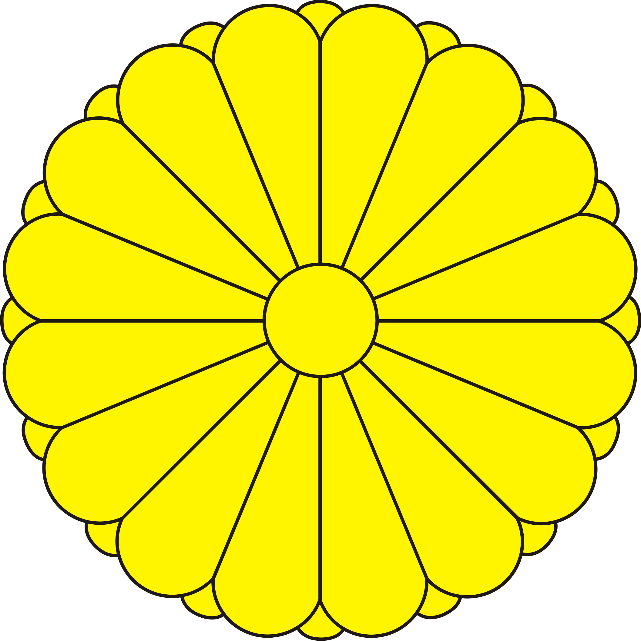 Japan clipart japan emperor. Vector emblem of imperial