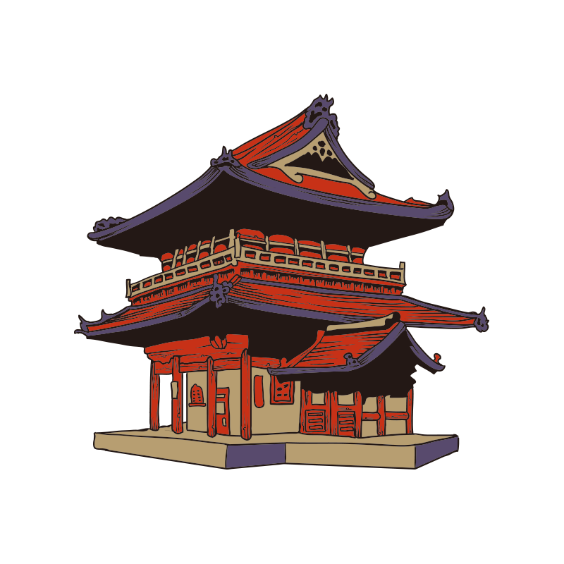 japan clipart old house japanese