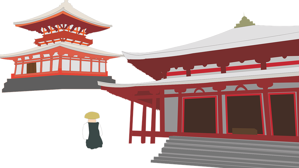 Japanese temple japan