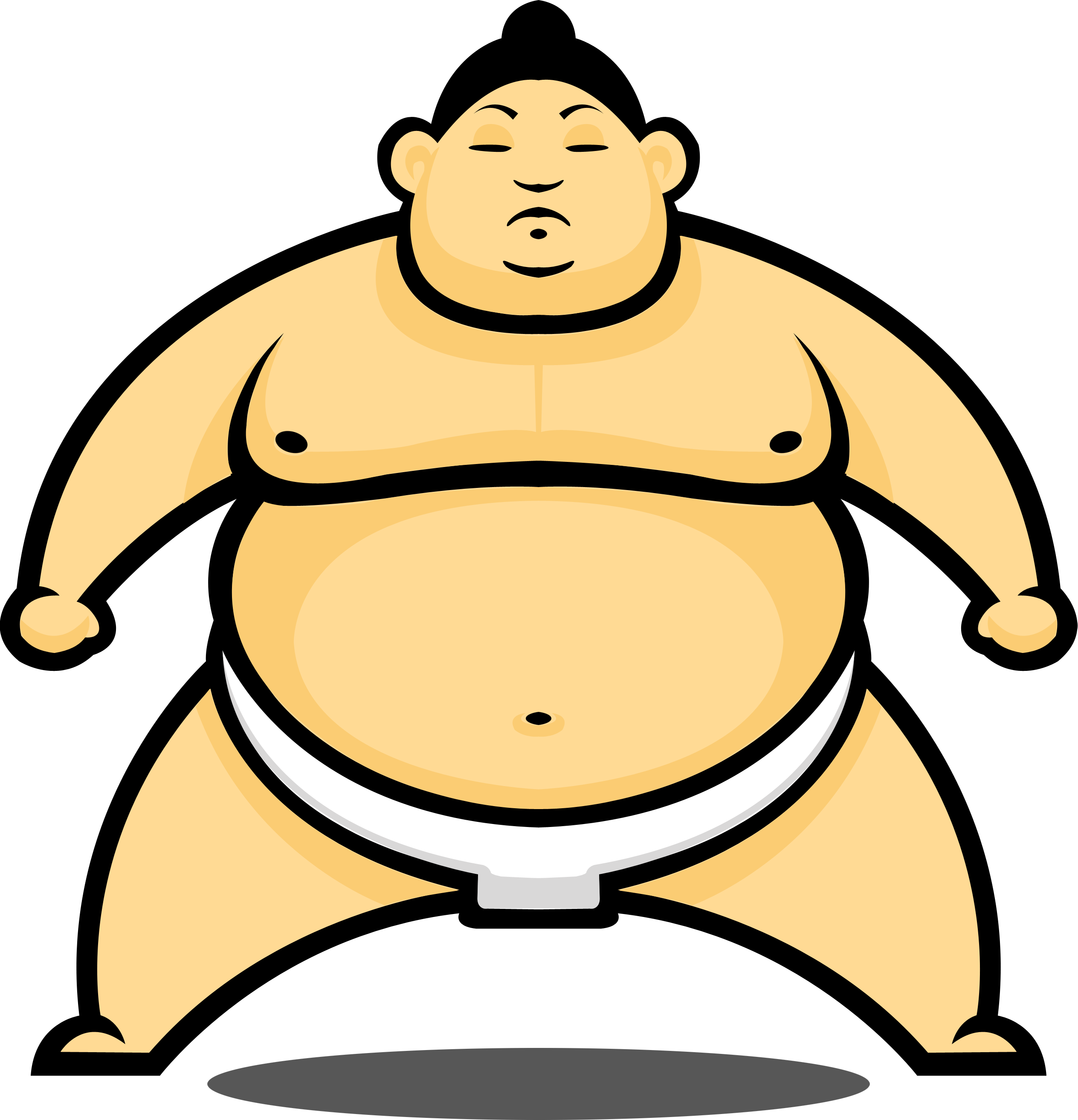 Sumo cartoon stock photography. Wrestlers clipart wrestling indian