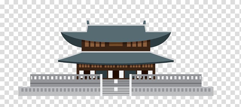 japan clipart temple korean