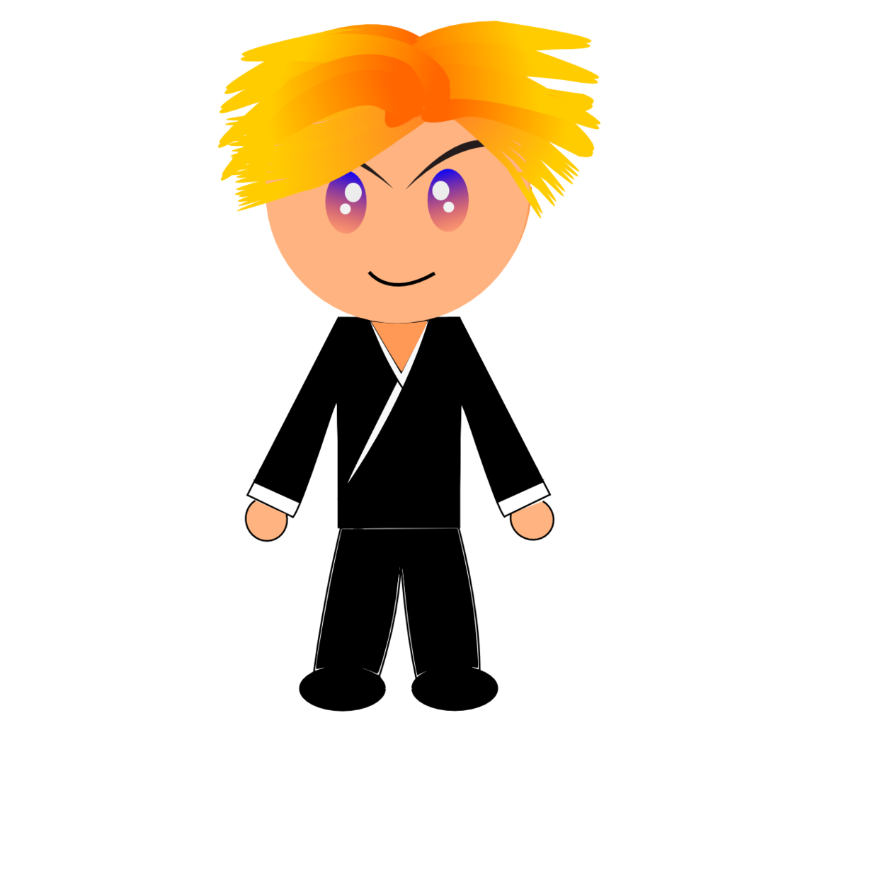 japanese clipart student