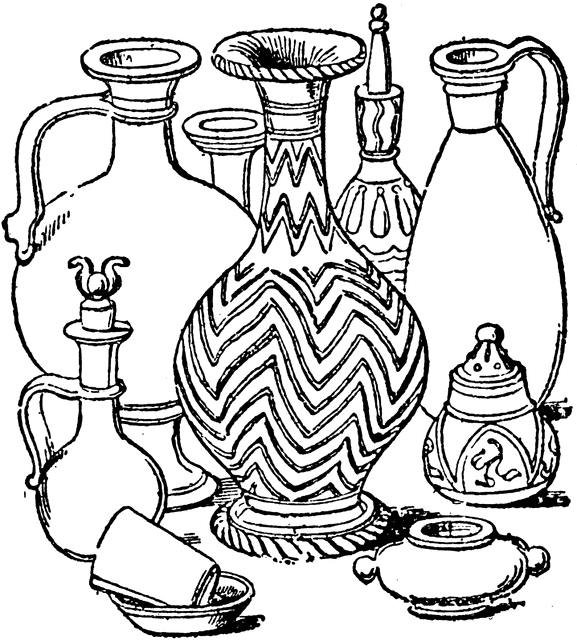 pottery clipart alabaster jar