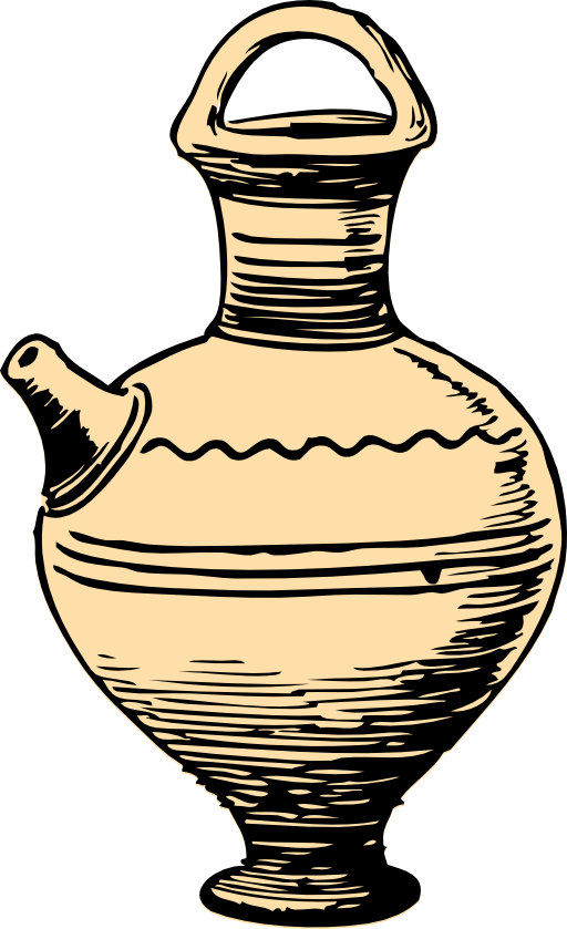 Vase clay jar