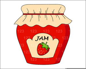 jar clipart jelly jar