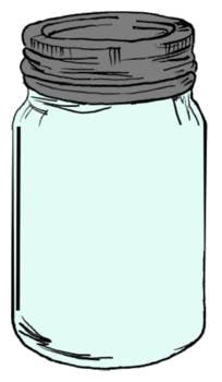 Mason clip art crafts. Jar clipart kitchen