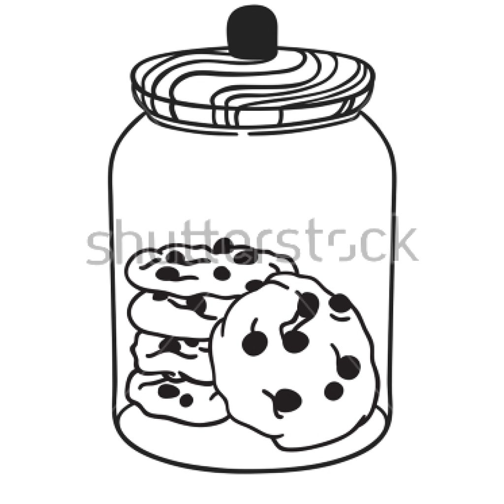 jar clipart lid drawing