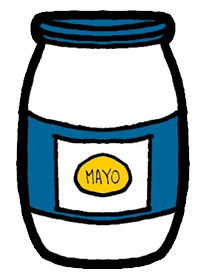 jar clipart mayo jar