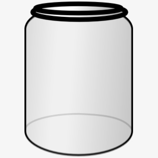 jar clipart open container