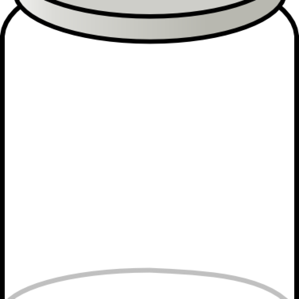 jar clipart outline