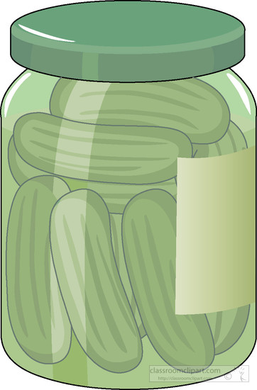 Pickle clipart pickle bottle. Free pickles jar cliparts