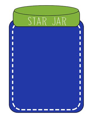 jar clipart stars