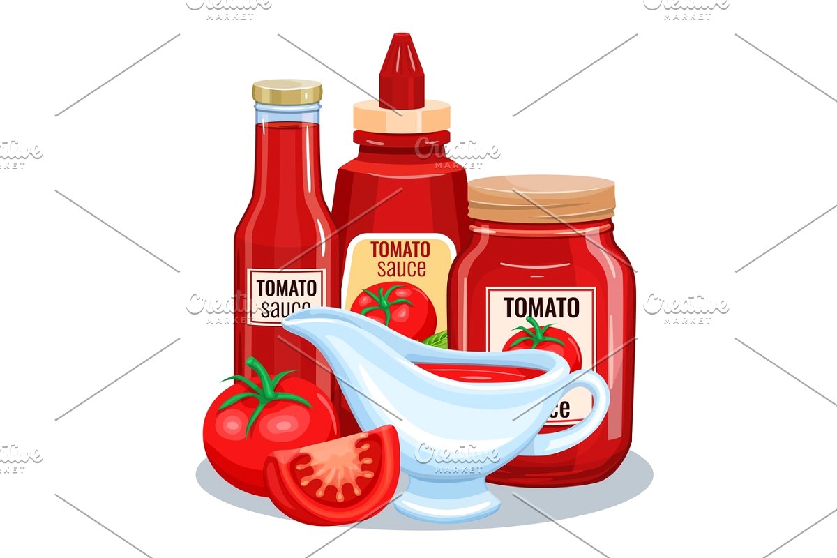 jar clipart tomato sauce