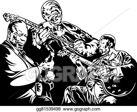 jazz clipart black and white