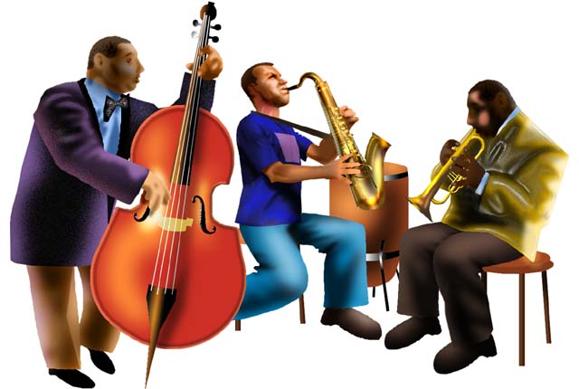 jazz clipart quintet