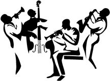 jazz clipart silhouette