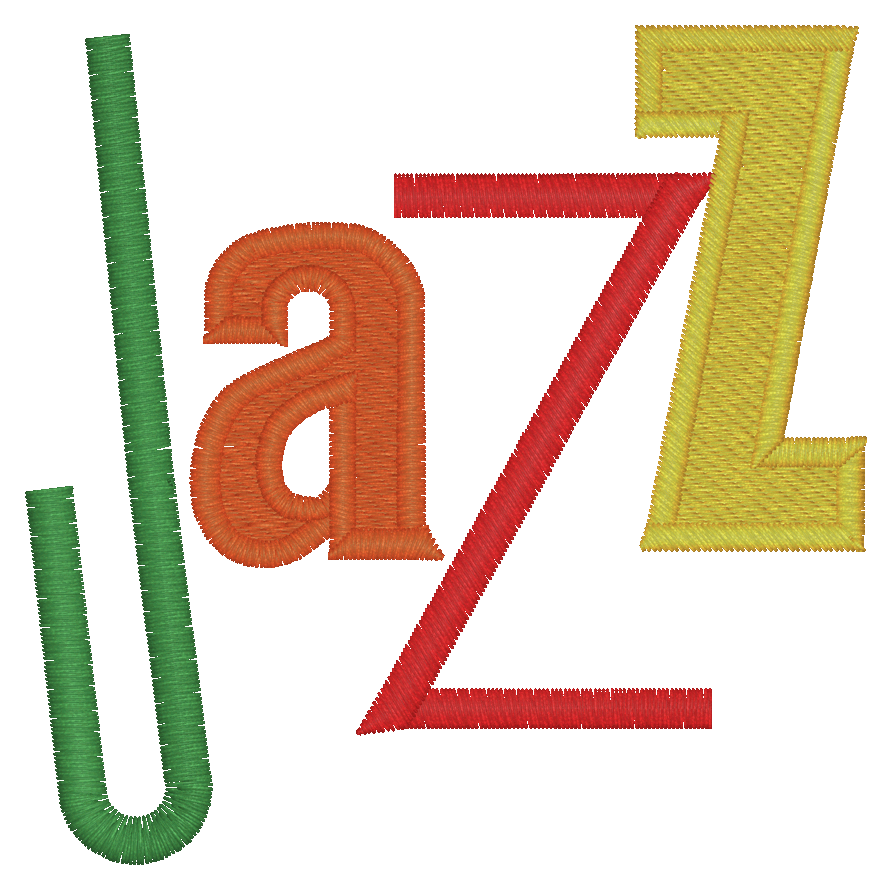 jazz clipart word