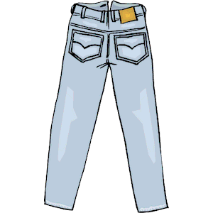 Free jeans cliparts download. Pants clipart denim